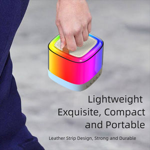 Q21 Color caramelo RGB Rainbow Light <span class=keywords><strong>Mejor</strong></span> regalo de promoción Altavoz de <span class=keywords><strong>karaoke</strong></span> para niños Niñas Niños Fiesta familiar <span class=keywords><strong>Bluetooth</strong></span> con <span class=keywords><strong>micrófono</strong></span> - Product Image 4