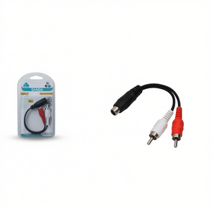 สายแปลงสัญญาณเสียง Sanda RCA เป็น 2RCA แบบ 1 ตัวเมีย ต่อ 2 ตัวผู้ สำหรับอุปกรณ์ภาพและเสียง - Product Image 2