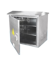 Armoire réseau métallique Huashu Electric HS en acier inoxydable 12U9U6U, argent, basse tension, étanche, équipement de distribution d'énergie