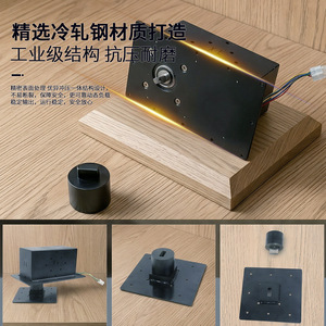 Betoci Electric Rotating Cabinet Door Hardware Hidden Storage System Modern Simple Space Saving Full Set - Product Image 5