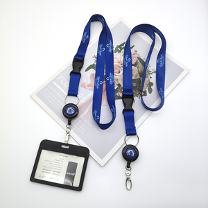 <span class=keywords><strong>สาย</strong></span>คล้องคอโพลีเอสเตอร์แบบซับลิเมชั่นสำหรับขายส่ง พร้อมที่ใส่บัตรแบบดึงกลับได้ สำหรับแพทย์และบุคลากรทางการแพทย์ - Product Image 1