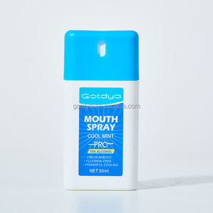 GAOTDYA OEM Spray <span class=keywords><strong>Oral</strong></span> Personalizado Portátil com Sabor Frutado e <span class=keywords><strong>Aloe</strong></span> <span class=keywords><strong>Vera</strong></span>, Certificado CE, Embalagem a Granel Azul Unissex - Product Image 2