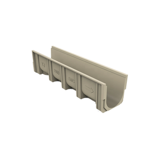 Canal de drainage en béton de résine écologique de haute qualité avec couvercle estampé Drains de tranchée d'aménagement paysager Gouttière préfabriquée - Product Image 4