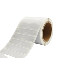 Etiqueta RFID de Calidad para Vehículos, Anti-Falsificación, a Prueba de Manipulaciones, UHF para Parabrisas, con Chip Alien H9/MONZA R6P, Alcance de 2-8 Metros