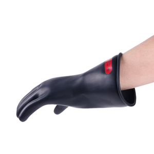 IEC60903 protezione arco classe 0 guanti dielettrici neri 11 pollici taglia 9 - Product Image 1