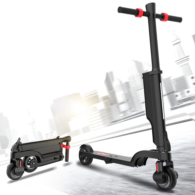 2026 Popular X6 Fat Wheel 250W 5Ah Battery Long Range Brushless Motor Waterproof Aluminum Alloy Foldable Electric Scooter