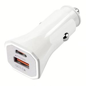 Wholesale Price A+<b>C</b> Charger 20w Quick Charging Type <b>c</b> Power <b>Adapter</b> Car Phone Charger <b>USB</b>-<b>C</b> Car Charger for Iphone - Product Image 3