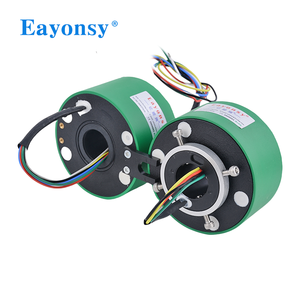 Plastik mil/gövde ile delik kayma halkası, 12.7/25.4/38.1/50mm içi boş delik, 2/4/6 devre 10A/tel - Product Image 2