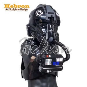 Costume de performance personnalisé pour pilotes de <span class=keywords><strong>Tie</strong></span> Fighter <span class=keywords><strong>Star</strong></span> <span class=keywords><strong>Wars</strong></span>, collection complète pour cosplay de personnage de film - Product Image 1