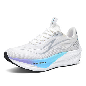 Zapatillas de Running Profesionales con Placa de Fibra de Carbono para Hombre y Mujer, Transpirables y Ligeras para Entrenamiento - Product Image 1