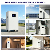 Batterie au lithium-ion avec garantie de 10 ans, 15 kWh, onduleur, 51,2 V, 200 Ah, 300 Ah, batteries solaires verticales au lithium Lifepo4