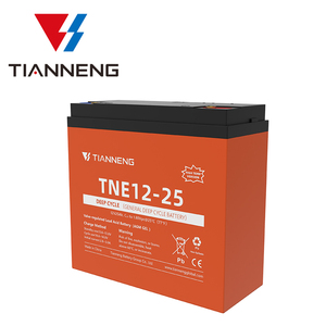 Tianneng TNE12-25 <b>12V</b> 25Ah <b>Deep</b> <b>Cycle</b> Lead Acid <b>Battery</b> for Golf Carts Wheelchairs-Maintenance-Free High - Product Image 2