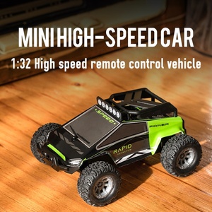 Mini coche de carreras <span class=keywords><strong>a</strong></span> Control remoto para niños, vehículo de carreras de alta velocidad, 20 km/h, 2,4 Ghz, 1/32 - Product Image 3