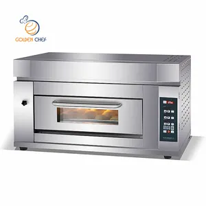 Produce 1 deck 2 vassoi a raggi infrarossi ristorante elettrico torta della pasticceria da forno single deck forno per prodotti da forno di cottura del forno