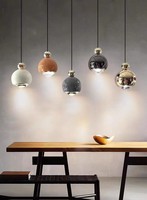 Table d'angle à LED pour salle à manger en acrylique pour salon Lampe suspendue de chevet Luminaires de chambre à coucher Lampe moderne