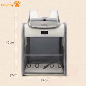 Bolsa de Transporte para Mascotas Plegable, Personalizable en Color, Mochila para Gatos, Transpirable, para Exteriores y para Llevar en el Hombro - Product Image 2