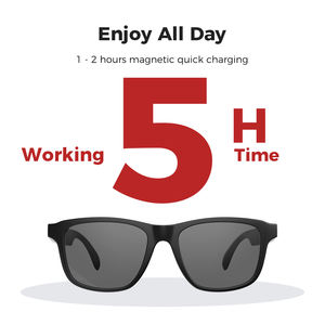 OEM ブルーライトカット サイクルサングラス 昼夜兼用 サイクリング ミュージックスピーカー ワイヤレスBTグラス スマートサングラス スマートグラス - Product Image 5