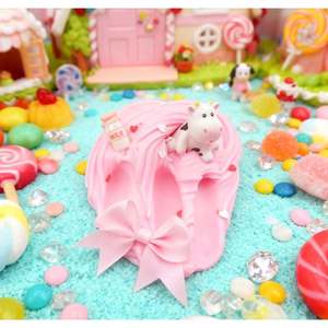 Paquete de Manualidades DIY de Slime Suave y Esponjoso al por Mayor, Frascos de Slime Decorados con Forma de Helado, Set de Plastilina de Colores Brillantes para Fiestas Infantiles y Entretenimiento - Product Image 4