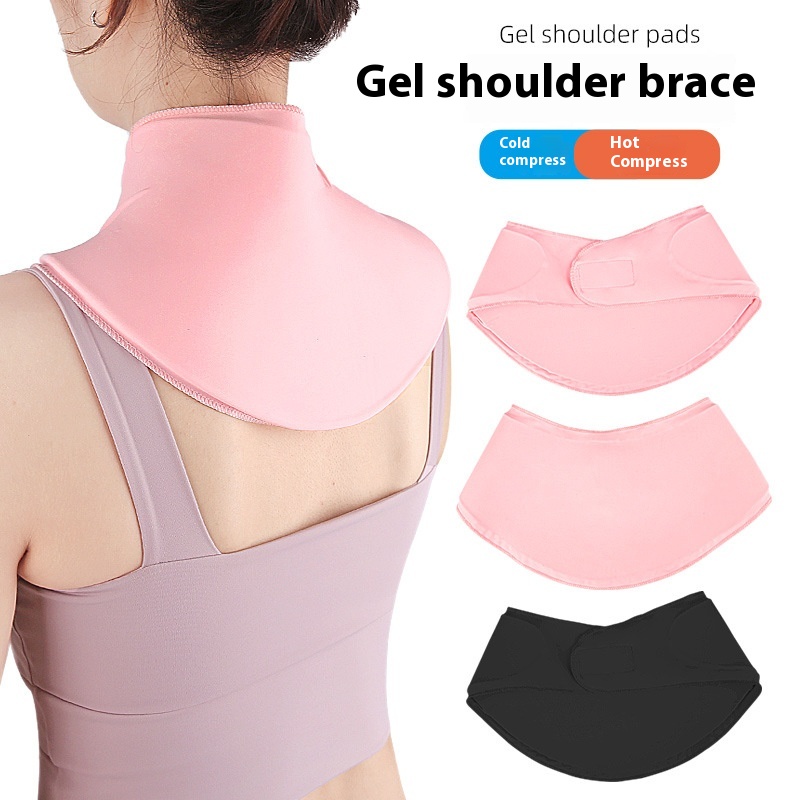 Unisex Reusable Solid Gel Ice Bag Hot and Cold Compress Shoulder Protector and Neck Gear Hot and Cold Gel Ice Pack