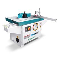 MX5116/T Machines à bois Fraiseuse horizontale à double inclinaison à broche unique avec scie à table coulissante