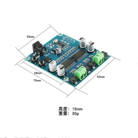 Carte d'amplificateur de puissance numérique 5.0, double canal 2*20W, double cœur, carte d'amplificateur HIFI