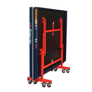 Doble pez 203 azul individual plegable móvil interior <span class=keywords><strong>Ping</strong></span> <span class=keywords><strong>Pong</strong></span> <span class=keywords><strong>mesa</strong></span> <span class=keywords><strong>de</strong></span> tenis <span class=keywords><strong>de</strong></span> <span class=keywords><strong>mesa</strong></span> adecuada para entrenamiento y competición impermeable - Product Image 2