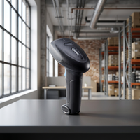 Lecteur de codes portable filaire à prix avantageux, scanner de codes-barres laser 1D