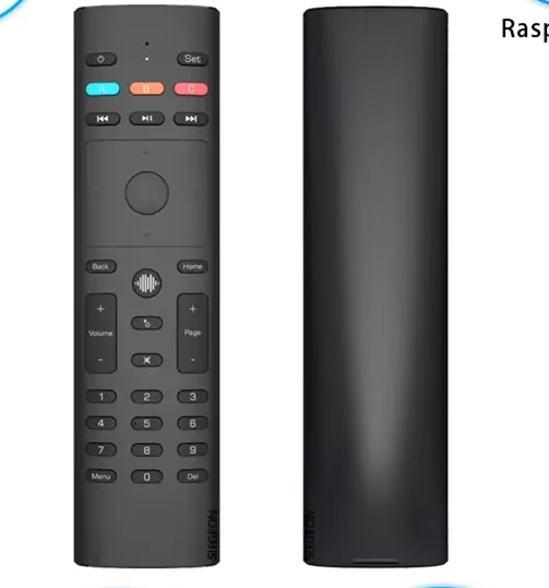 G40S Air Mouse 2.4Ghz Wireless Voice Microphone Gyro Sensor 33 Keys IR Learning Remote Control for Android Smart TV Box PC