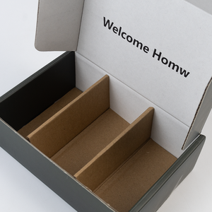 White Inside Recyclable Foldable Corrugated Box <strong>Paper</strong> Shipping Packaging Mailer <strong>Boxes</strong> with Cardboard Inserts - Product Image 1