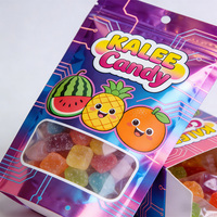 Sachets Mylar personnalisés pour céréales, à fermeture éclair, 3,5 g, résistants à l'humidité, imprimés en héliogravure, pour emballage de sucre