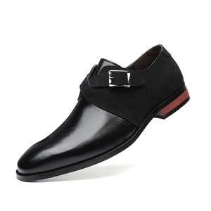 Nuevo Modelo 2015, Zapatos Formales de Cuero con Suela de Goma para Hombre, Transpirables, Sin Cordones, para Oficina y <span class=keywords><strong>Carrera</strong></span> Profesional, Talla Grande, Color Sólido - Product Image 6