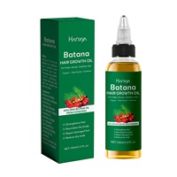 Minyak Batana Herbal Organik Murni Bebas Sulfat Perawatan Pertumbuhan & Penebalan Rambut untuk Perawatan Kulit Kepala di Salon & Rumah