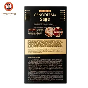 Champú Tinte para el Cabello Negro Semipermanente de Ginseng Ecológico Changyi - Fórmula 100% Vegetal - Solo Se Necesita Agua - Product Image 5
