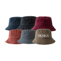 Chapeau de pêcheur en jean de haute qualité pour l'été, la plage et les fêtes, avec large bord, délavé à l'acide, logo personnalisé, ajoutez votre propre design