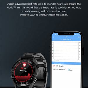 Nouveautés 2023 Montre connectée E20 Unisexe Écran tactile complet IP67 Étanche Appel sans fil Télécommande Montre connectée 3 Pro - Product Image 2