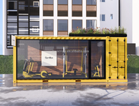 Conteneur d'expédition préfabriqué de 2025 Offre Spéciale 20 pieds pour la conception de maison modulaire de petite salle de sport en plein air