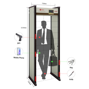 Za3000c bán buôn 6 khu đi bộ qua máy dò kim loại công nghiệp cho an ninh sân bay - Product Image 6