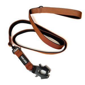Guinzaglio personalizzabile per rinfuse personalizzato Soft <span class=keywords><strong>Dog</strong></span> Training Double Ended guinzaglio tattico per cani con Clip per rana - Product Image 3