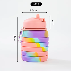 Bouteille d'eau <span class=keywords><strong>de</strong></span> <span class=keywords><strong>sport</strong></span> personnalisée avec votre logo, bouteille à presser en silicone-bouteille à presser pour la <span class=keywords><strong>salle</strong></span> <span class=keywords><strong>de</strong></span> <span class=keywords><strong>sport</strong></span> et le fitness - Product Image 2