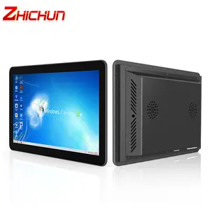 Moniteur PC intérieur 300nits FHD LCD 32 pouces alimentation Poe industrielle écran tactile capacitif pour machine tactile