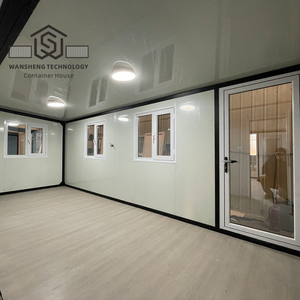 Kwaliteit Leven Oma Appartement 20 Ft 40 Ft Uit Te Breiden Geprefabriceerde Luxe Container Huis 2 Slaapkamer Geprefabriceerde Mobiele Villa - Product Image 2