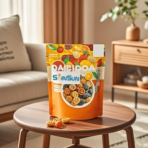 Bolsa de Embalaje Personalizada para Cereales, Frutas y Avena, Bolsa de Plástico Resellable de Aluminio para Muesli y Cereales de Desayuno - Product Image 4
