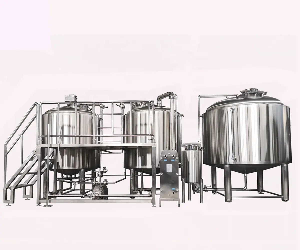 Equipo de elaboración de cerveza artesanal, sistema de microcervecería, 1000 litros