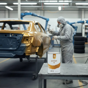 硬质金丙烯酸树脂1K/2k汽车喷漆汽车修补液体涂层20% 固体含量汽车喷涂 - Product Image 6