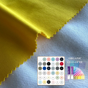 Tissu jersey <span class=keywords><strong>Singer</strong></span> en coton Pima 95% et élasthanne 5% du fabricant, qualité supérieure, certifié OEKO-TEX, pour vêtements sur mesure - Product Image 5