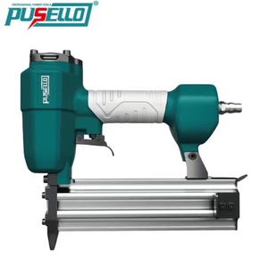 Pistola sparachiodi pneumatica industriale Pusello serie F, potente chiodatrice pneumatica per legno - Product Image 1