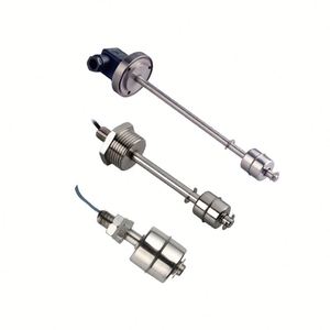 Interruptor de flotador de Nivel Magnético de alta temperatura Sensor de nivel de líquido de montaje Vertical de acero inoxidable 24V para tanque de agua - Product Image 1