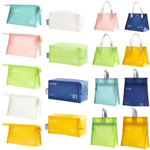 New Arrival Custom Multi-size <b>Makeup</b> Bag PVC <b>Makeup</b> Bag Logo Printing Jelly <b>Makeup</b> Artist Bag - Product Image 6