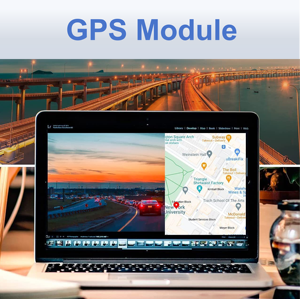 Koen 9.66 inch IPS toàn màn hình xe phía sau xem gương 4K + 2K xe đảo ngược máy ảnh bên ngoài GPS Wifi DVR Xe Video Recorder - Product Image 4