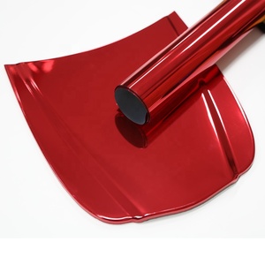 Film de protection de voiture chromé, vinyle de couleur pour envelopper la <span class=keywords><strong>carrosserie</strong></span>, changement de couleur de la <span class=keywords><strong>carrosserie</strong></span>, film chromé rouge, ISO9001 - Product Image 1